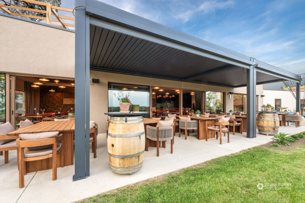 Terasa v Vinskem raju Glavinič