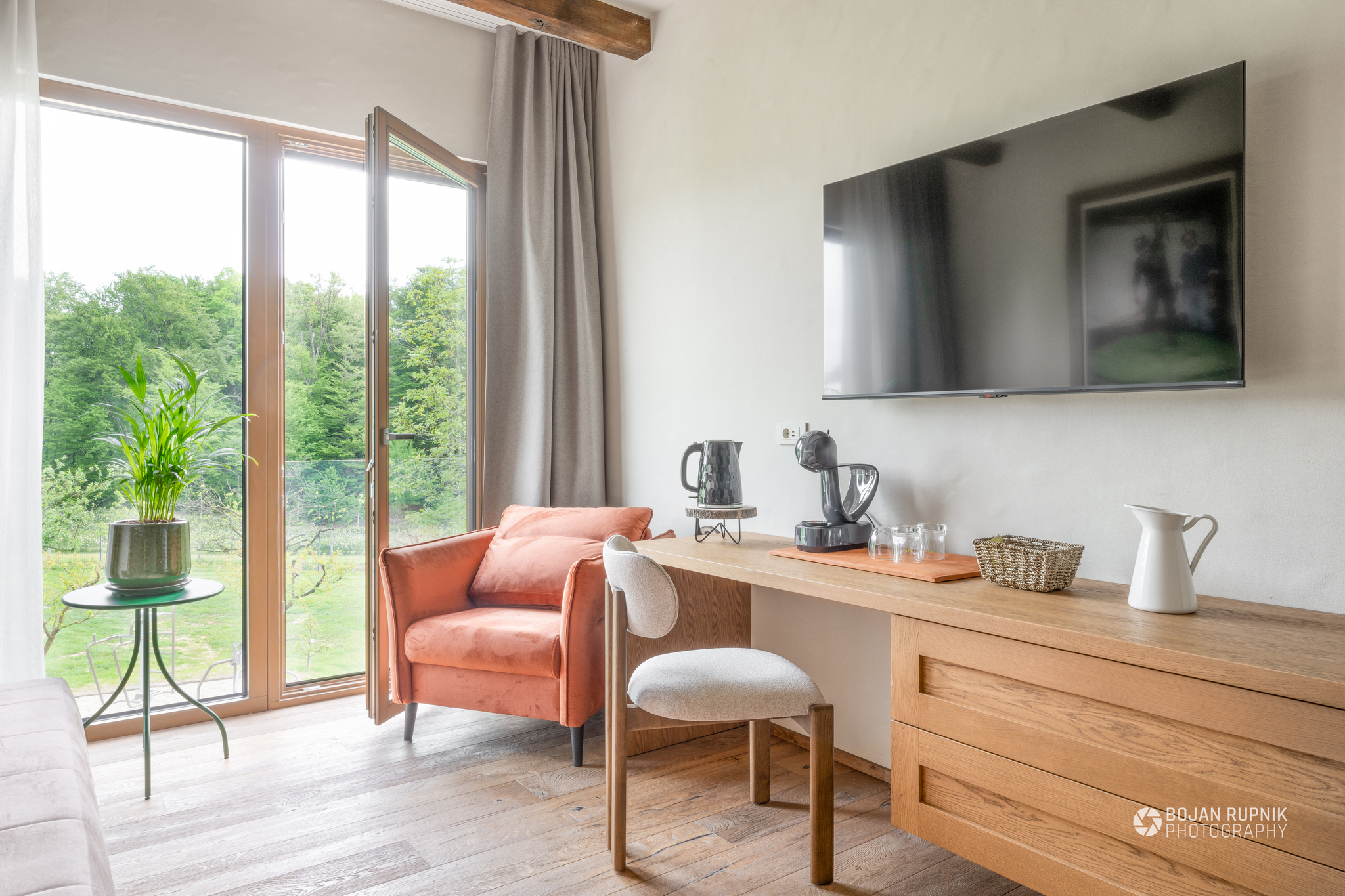 Soba Vinska preša v Vinskem raju Glavinič