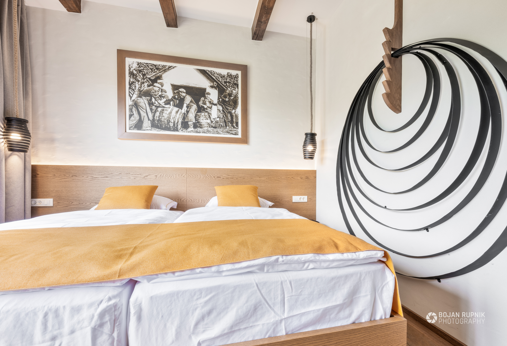 Soba Vinska preša v Vinskem raju Glavinič